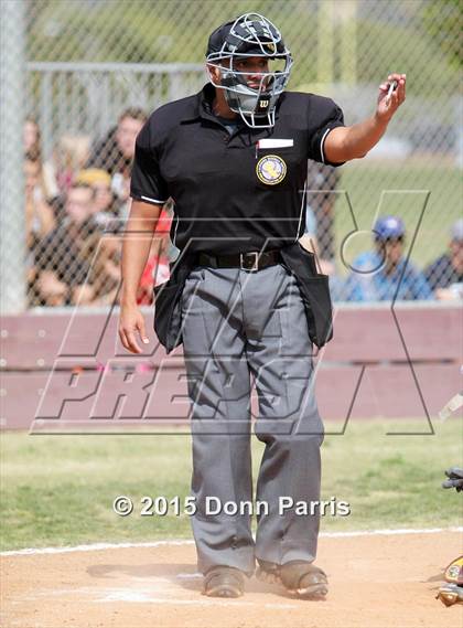 Thumbnail 2 in Corona @ Arlington (CIF SS D1 Playoff) photogallery.