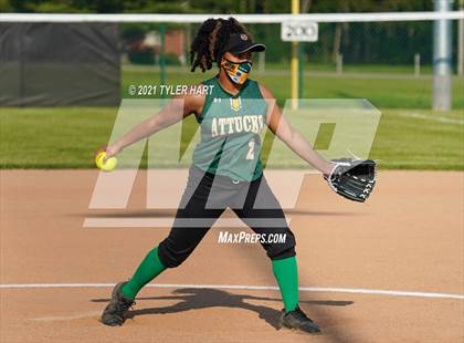 Thumbnail 2 in Indianapolis Crispus Attucks vs. Indianapolis Cardinal Ritter (IHSAA Sectional First Round) photogallery.