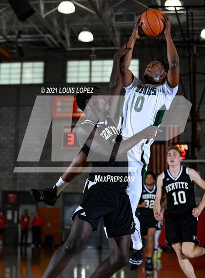 Thumbnail 2 in Servite vs. Fairmont Prep (Mater Dei Extravaganza) photogallery.