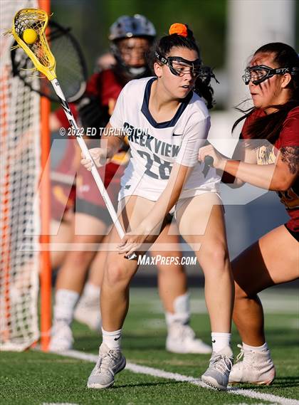 Thumbnail 2 in Lassiter @ Creekview (GHSA 6A/7A Semi-Final) photogallery.