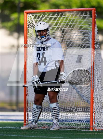 Thumbnail 3 in Lassiter @ Creekview (GHSA 6A/7A Semi-Final) photogallery.