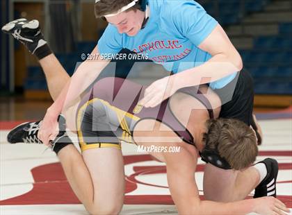 Thumbnail 3 in Charlotte Catholic Wrestling Tournament photogallery.