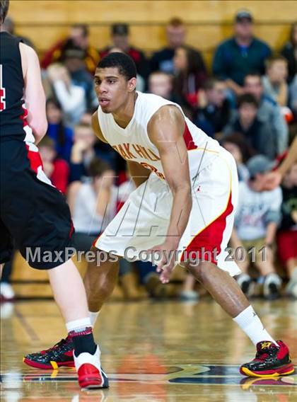 Thumbnail 2 in Lincoln vs. Oak Hill Academy (Les Schwab Invitational) photogallery.