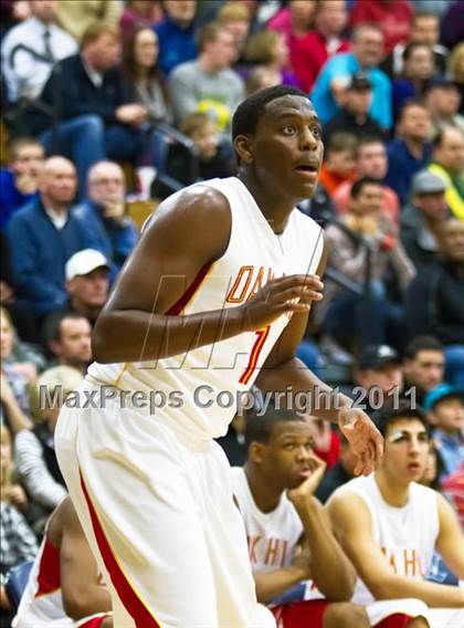 Thumbnail 2 in Lincoln vs. Oak Hill Academy (Les Schwab Invitational) photogallery.
