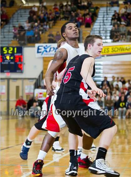 Thumbnail 3 in Lincoln vs. Oak Hill Academy (Les Schwab Invitational) photogallery.