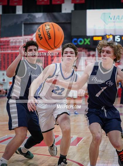 Thumbnail 1 in Virginia City vs. Smith Valley (NIAA Class 1A State Championship) photogallery.