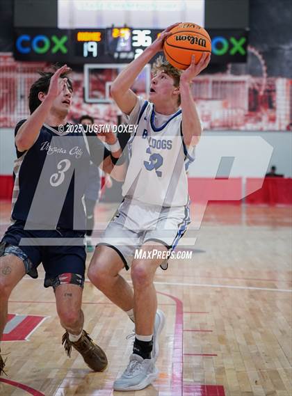 Thumbnail 3 in Virginia City vs. Smith Valley (NIAA Class 1A State Championship) photogallery.