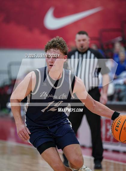 Thumbnail 1 in Virginia City vs. Smith Valley (NIAA Class 1A State Championship) photogallery.