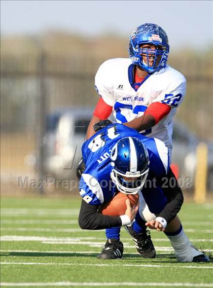 Thumbnail 3 in West Brook vs. Dickinson (Texas 5A D2 Area Playoff) photogallery.