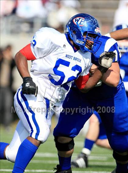 Thumbnail 1 in West Brook vs. Dickinson (Texas 5A D2 Area Playoff) photogallery.