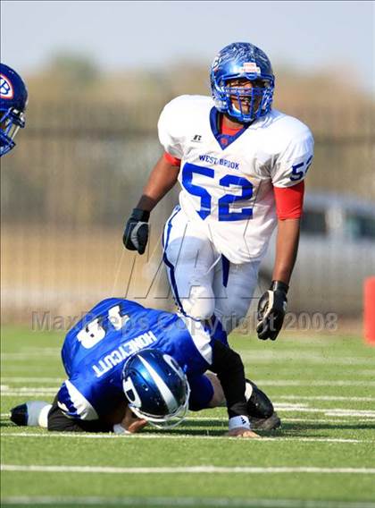 Thumbnail 2 in West Brook vs. Dickinson (Texas 5A D2 Area Playoff) photogallery.