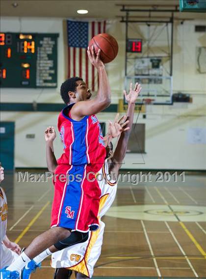 Thumbnail 2 in San Marcos vs. Clovis West (Santa Barbara Holiday Classic Tournament) photogallery.