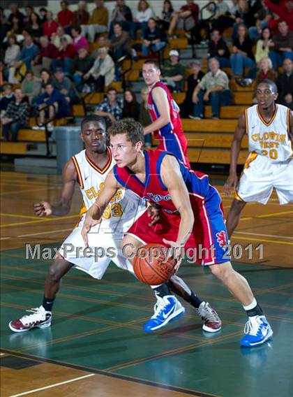 Thumbnail 2 in San Marcos vs. Clovis West (Santa Barbara Holiday Classic Tournament) photogallery.