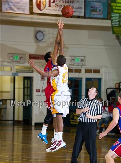 Thumbnail 1 in San Marcos vs. Clovis West (Santa Barbara Holiday Classic Tournament) photogallery.