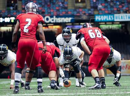 Thumbnail 2 in Many vs. Kinder (LHSAA D2 Final) photogallery.