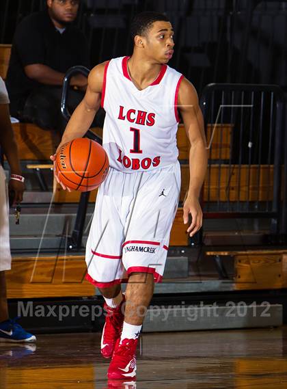 Thumbnail 1 in Langham Creek vs. DeSoto (McDonald's Texas Invitational) photogallery.