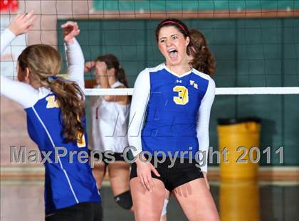 Thumbnail 1 in Champion Christian vs. Fall River (CIF NS D6 Final) photogallery.
