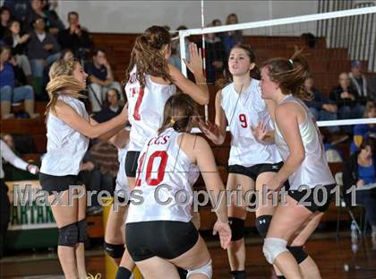 Thumbnail 3 in Champion Christian vs. Fall River (CIF NS D6 Final) photogallery.