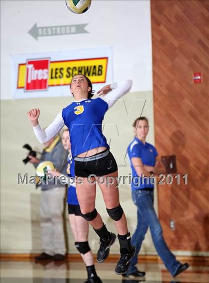 Thumbnail 2 in Champion Christian vs. Fall River (CIF NS D6 Final) photogallery.