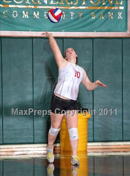 Thumbnail 1 in Champion Christian vs. Fall River (CIF NS D6 Final) photogallery.