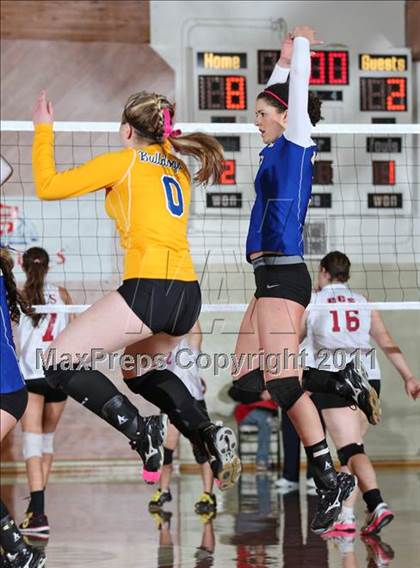 Thumbnail 3 in Champion Christian vs. Fall River (CIF NS D6 Final) photogallery.