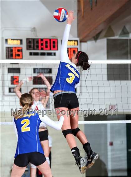 Thumbnail 2 in Champion Christian vs. Fall River (CIF NS D6 Final) photogallery.
