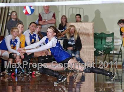 Thumbnail 2 in Champion Christian vs. Fall River (CIF NS D6 Final) photogallery.