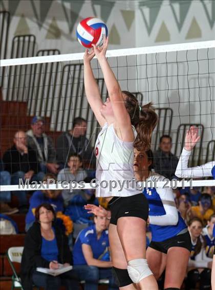 Thumbnail 2 in Champion Christian vs. Fall River (CIF NS D6 Final) photogallery.