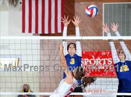 Thumbnail 1 in Champion Christian vs. Fall River (CIF NS D6 Final) photogallery.