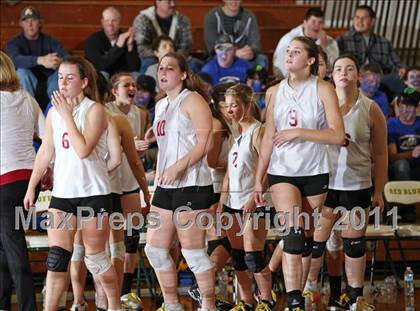 Thumbnail 3 in Champion Christian vs. Fall River (CIF NS D6 Final) photogallery.