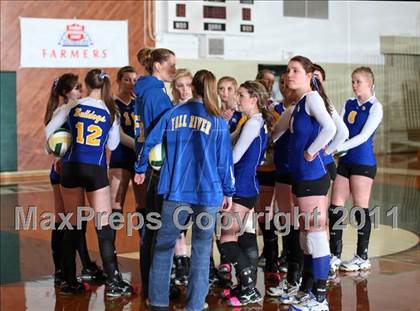 Thumbnail 2 in Champion Christian vs. Fall River (CIF NS D6 Final) photogallery.