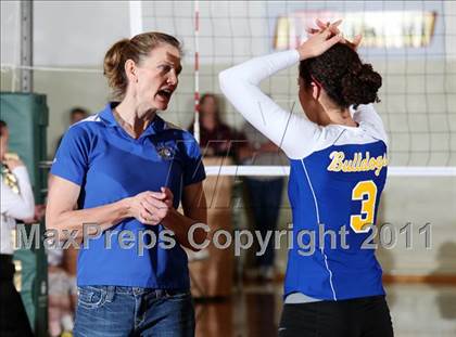 Thumbnail 1 in Champion Christian vs. Fall River (CIF NS D6 Final) photogallery.