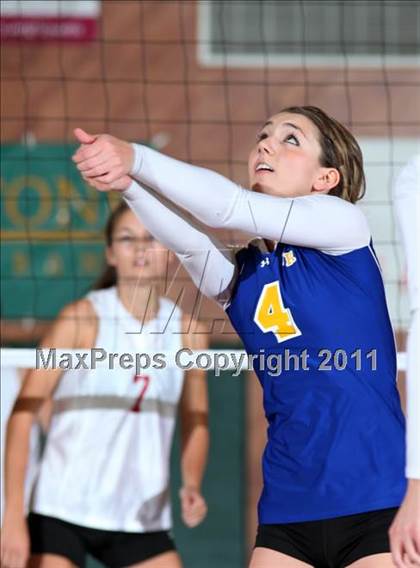Thumbnail 2 in Champion Christian vs. Fall River (CIF NS D6 Final) photogallery.