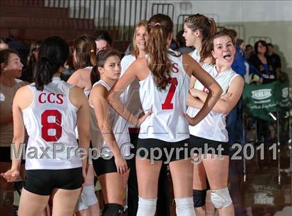 Thumbnail 1 in Champion Christian vs. Fall River (CIF NS D6 Final) photogallery.