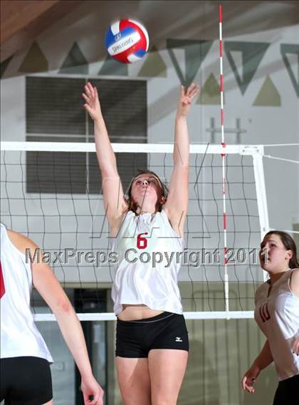 Thumbnail 3 in Champion Christian vs. Fall River (CIF NS D6 Final) photogallery.