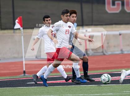 Thumbnail 3 in Bellarmine College Prep vs Rockwall-Heath (North Texas Elite Showcase) photogallery.