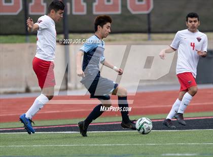 Thumbnail 1 in Bellarmine College Prep vs Rockwall-Heath (North Texas Elite Showcase) photogallery.