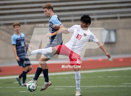 Thumbnail 3 in Bellarmine College Prep vs Rockwall-Heath (North Texas Elite Showcase) photogallery.