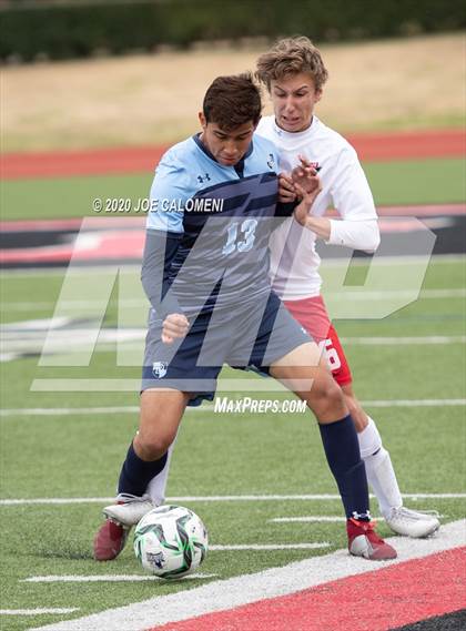 Thumbnail 2 in Bellarmine College Prep vs Rockwall-Heath (North Texas Elite Showcase) photogallery.