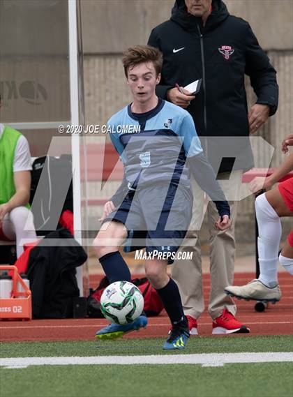 Thumbnail 2 in Bellarmine College Prep vs Rockwall-Heath (North Texas Elite Showcase) photogallery.