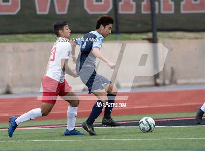 Thumbnail 2 in Bellarmine College Prep vs Rockwall-Heath (North Texas Elite Showcase) photogallery.