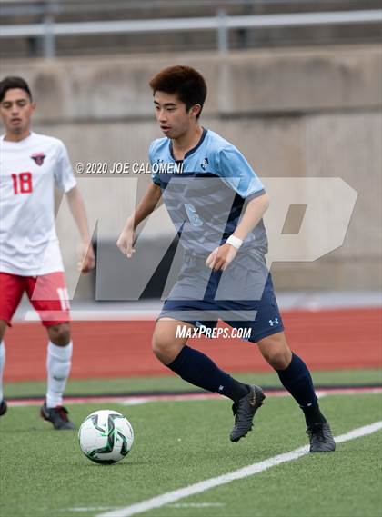 Thumbnail 2 in Bellarmine College Prep vs Rockwall-Heath (North Texas Elite Showcase) photogallery.