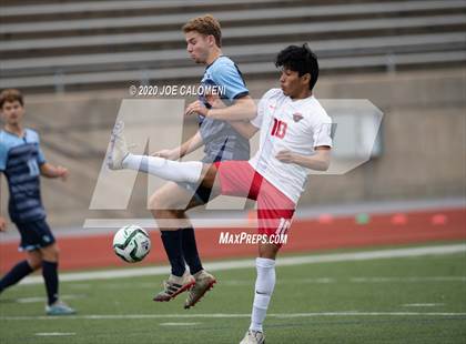 Thumbnail 2 in Bellarmine College Prep vs Rockwall-Heath (North Texas Elite Showcase) photogallery.