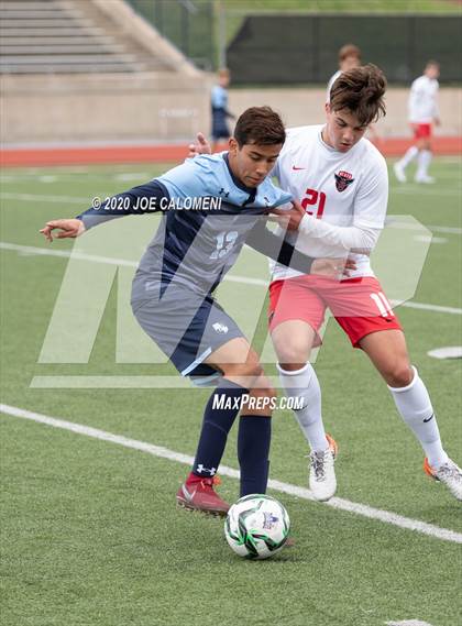 Thumbnail 2 in Bellarmine College Prep vs Rockwall-Heath (North Texas Elite Showcase) photogallery.