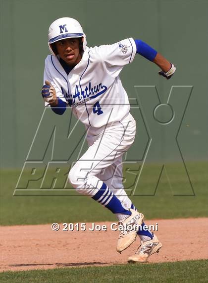Thumbnail 3 in   MacArthur [Douglas] vs New Braunfels (UIL 6A Bi-District Playoff) photogallery.