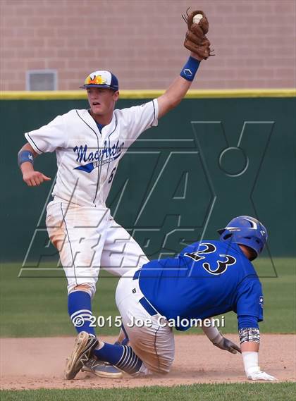 Thumbnail 1 in   MacArthur [Douglas] vs New Braunfels (UIL 6A Bi-District Playoff) photogallery.