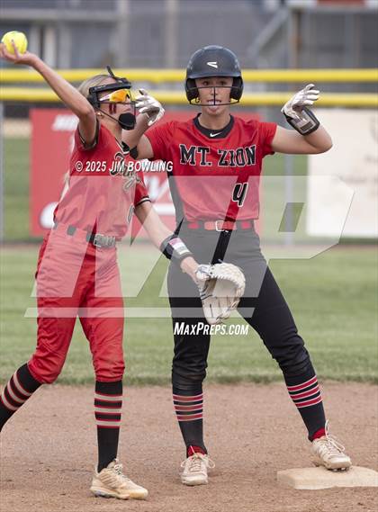 Thumbnail 3 in Charleston @ Mt. Zion (IHSA 3A Regional Final) photogallery.