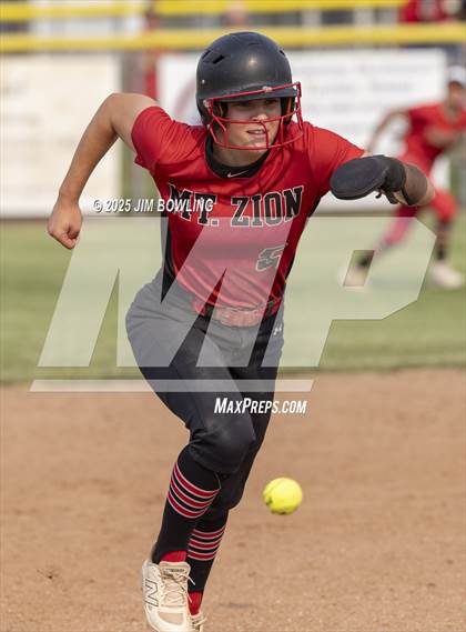 Thumbnail 1 in Charleston @ Mt. Zion (IHSA 3A Regional Final) photogallery.