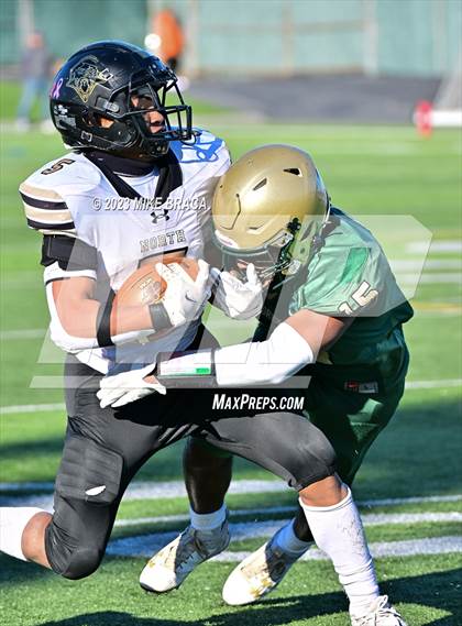Thumbnail 2 in Bishop Hendricken vs. North Kingstown (RIIL State Championship Final) photogallery.