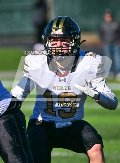 Thumbnail 2 in Bishop Hendricken vs. North Kingstown (RIIL State Championship Final) photogallery.